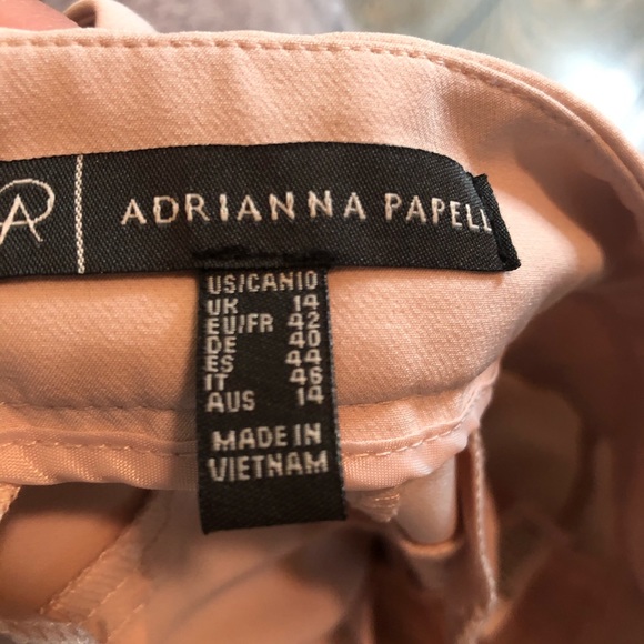 Adrianna Papell pale pink pants - Picture 4 of 5